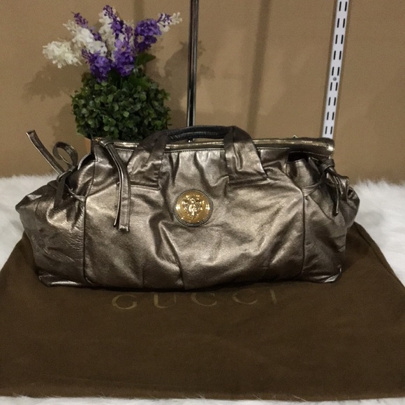 Gucci Med Hysteria Leather Tote - Picture 8 of 16